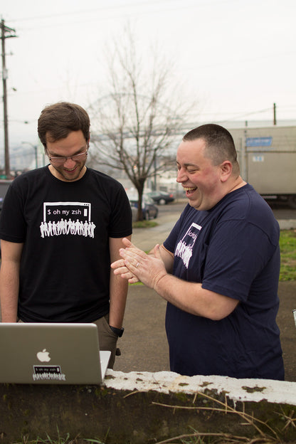 OhMyZsh logo shirt