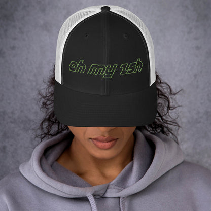 @ohmyzsh ASCII trucker cap