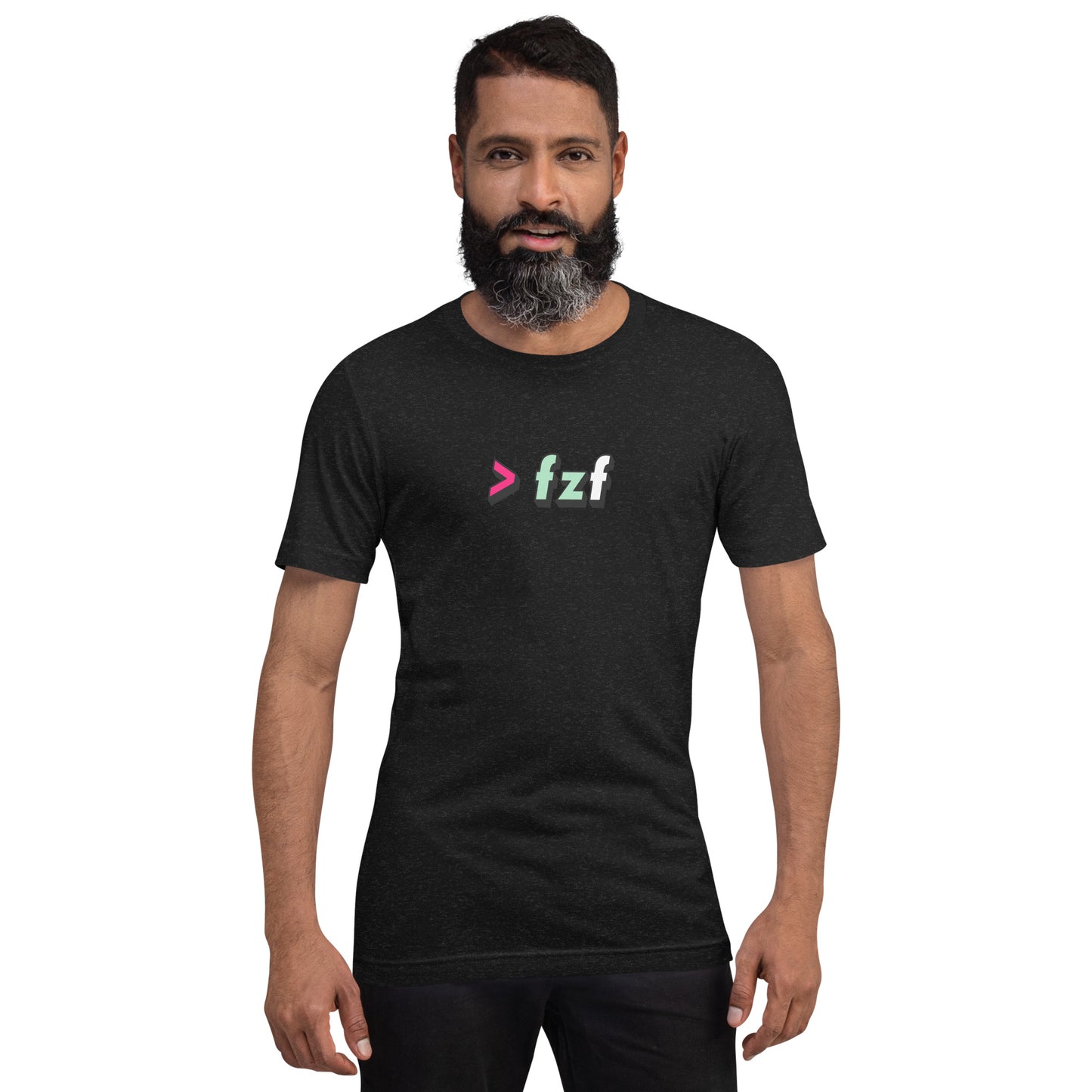 fzf Minimalist Logo T-Shirt