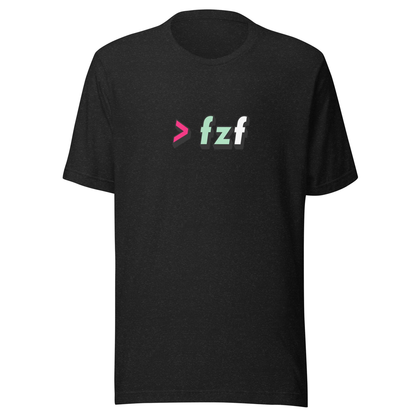 fzf Minimalist Logo T-Shirt