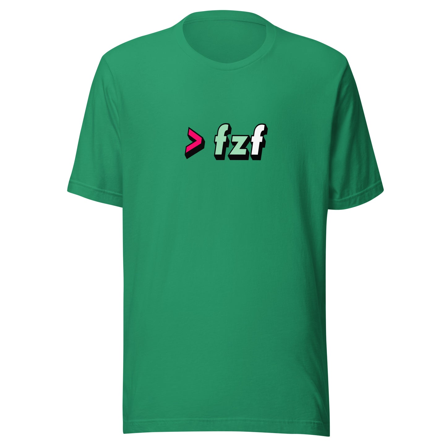 fzf Minimalist Logo T-Shirt