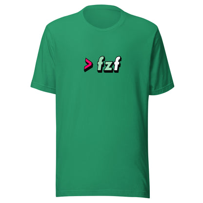 fzf Minimalist Logo T-Shirt