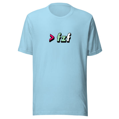 fzf Minimalist Logo T-Shirt