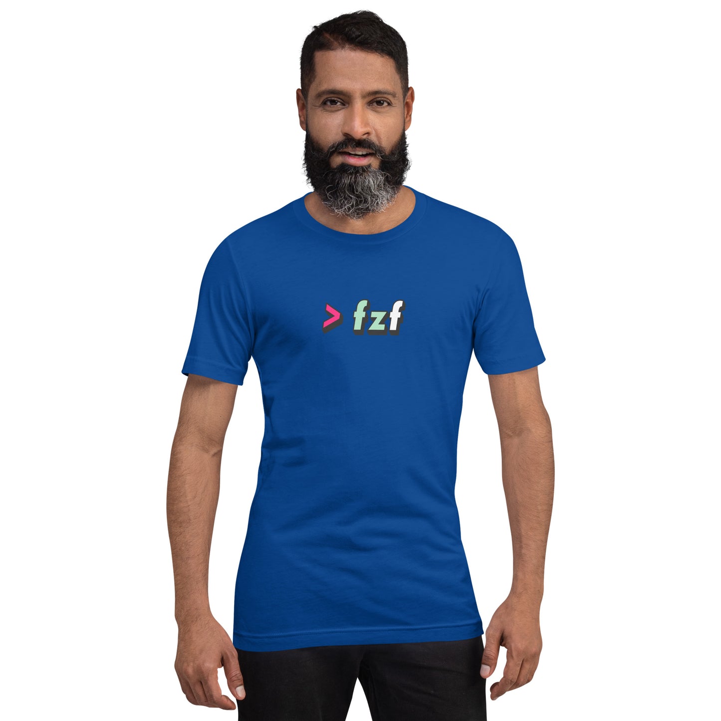 fzf Minimalist Logo T-Shirt