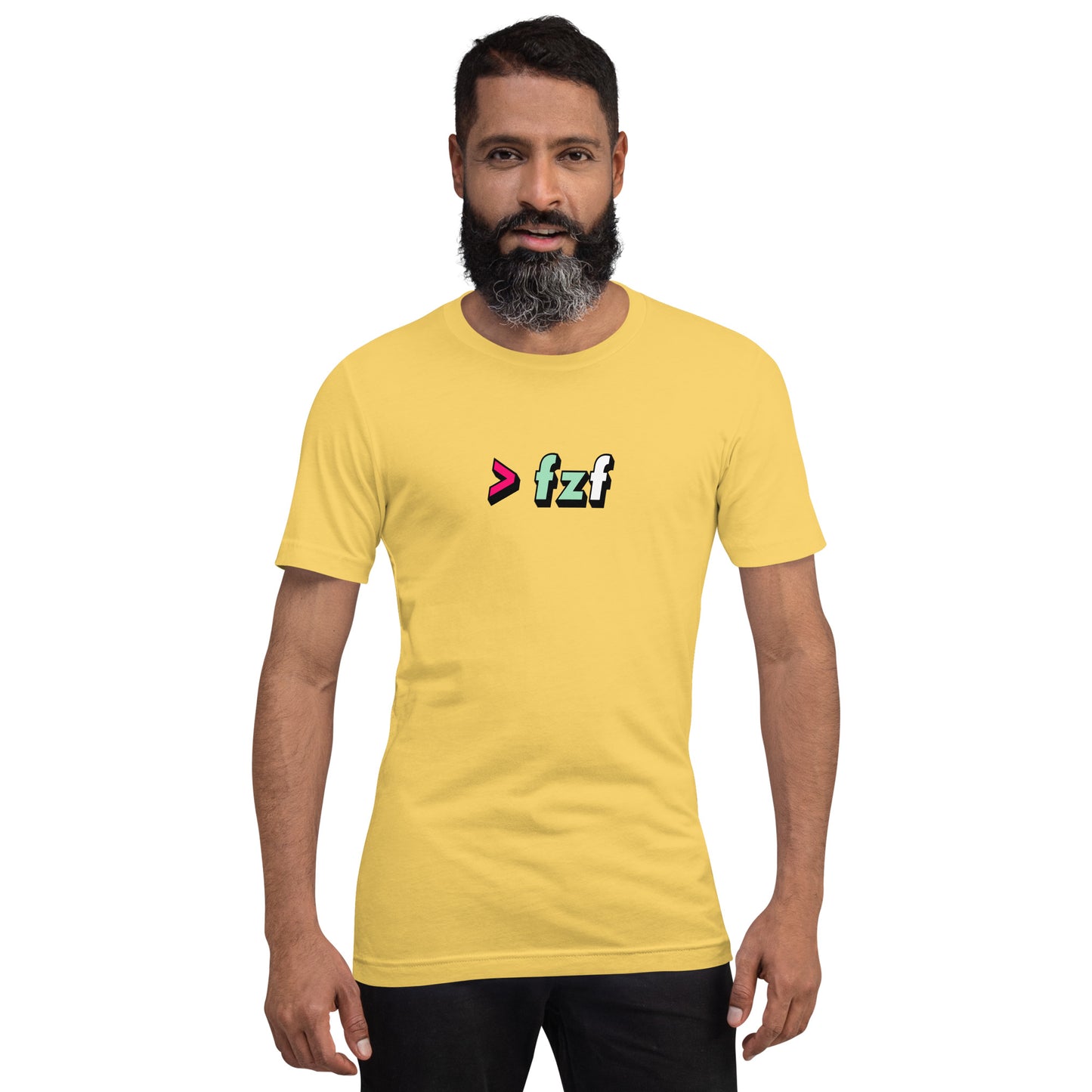 fzf Minimalist Logo T-Shirt
