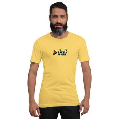 fzf Minimalist Logo T-Shirt